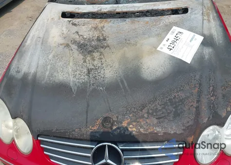 2005 Mercedes-Benz Clk 500 from USA, damaged, VIN WDBTK75J85F161393